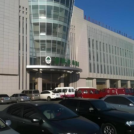 Greentree Inn Tianjin Wuqing Distric Bohai Market Exterior foto