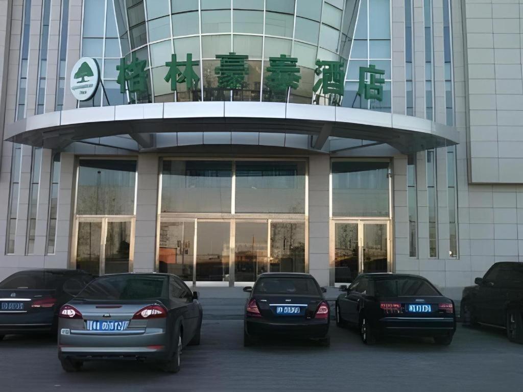 Greentree Inn Tianjin Wuqing Distric Bohai Market Exterior foto